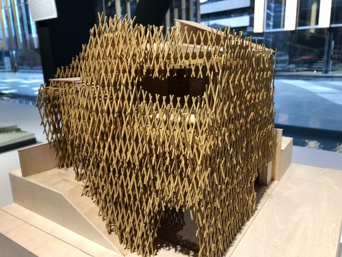 隈研吾建筑材料展